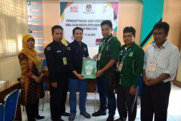 DPC PKB Sleman Resmi Daftarkan Bacaleg ke KPUD