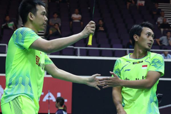 Hendra/Ahsan Melaju ke Perempat Final Singapore Open 2018