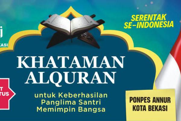 Demi Cak Imin Nyawapres, Ribuan Ulama dan Santri Gelar Khataman Alquran 