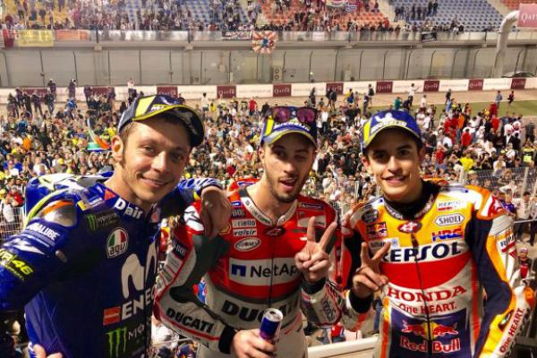 MotoGP Ceko: Pertarungan Dovi, Rossi dan Marquez