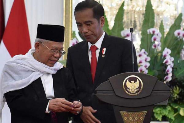 Jokowi: Calon Wakil Presiden Saya KH Ma`ruf Amin