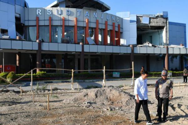 Kementerian PUPR Siap Bangun Rumah Sakit di Lombok yang Hancur Akibat Gempa