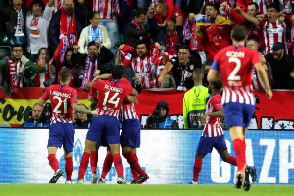 Atletico Madrid Juara Piala Super Eropa Usai Bungkam Real Madrid 4-2