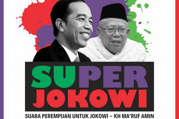 Dukung Jokowi-Ma`ruf, Aktivis Perempuan Deklarasi `Super Jokowi`