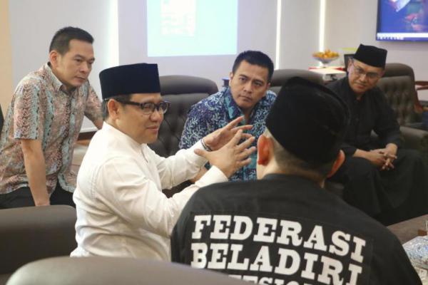 Jelang Pertandingan Silat Bebas 2018, FB Pro Temui Cak Imin