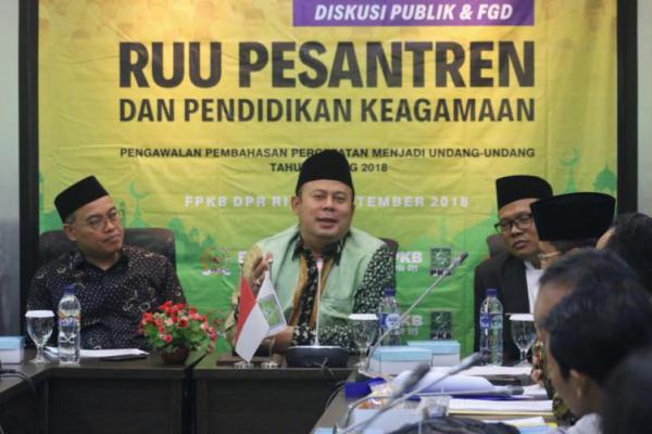 Inisiasi Lahirnya UU Pesantren, Fraksi PKB: Tidak Ada Lagi Diskriminasi