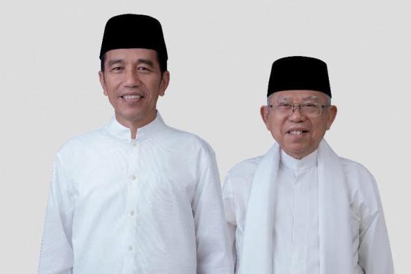 Jokowi-Ma`ruf Amin Nomor Satu, Ribuan Relawan Bergemuruh