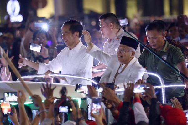 Hadiri Pembubaran TKN, Jokowi Apresiasi dan Ucapkan Terima Kasih