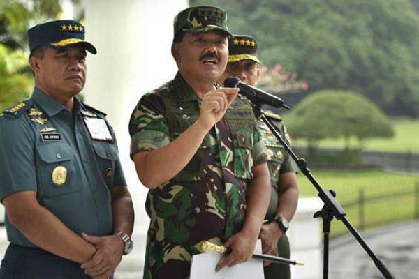 Kawal Pelantikan Presiden dan Wapres Aman, TNI Polri Gelar Apel