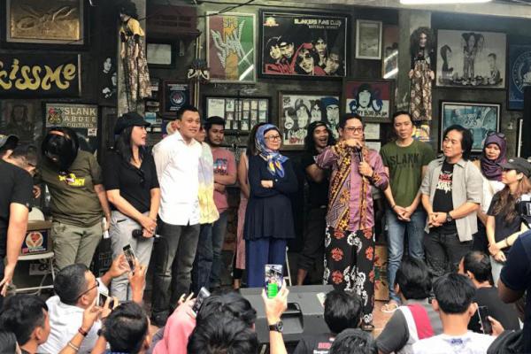 Slank Gelar Aksi Solidaritas untuk Sulteng, Karding Mengapresiasi