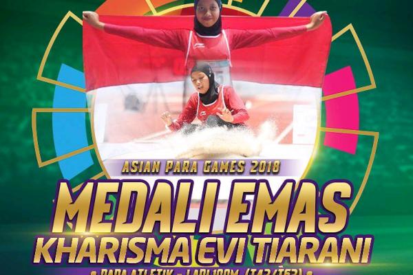 Lagi, Cabang Atletik Sumbang Emas untuk Indonesia