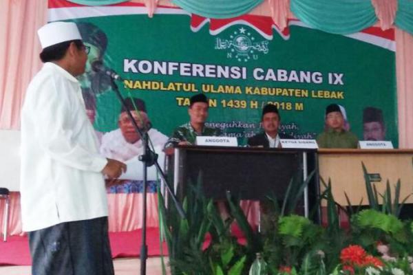 PCNU Ajak Masyarakat Lebak Menangkan Jokowi-KH. Ma`ruf Amin