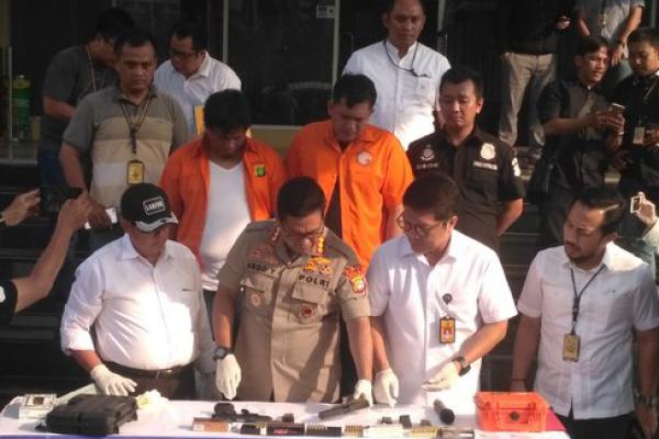 Kasus Peluru `Nyasar` di DPR, Polisi Tetapkan 2 Tersangka