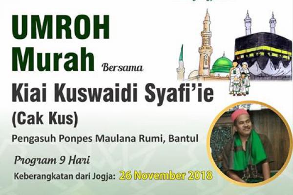 Bersama Kiai Kuswaidi Syafi`ie, Sabilina Tours & Trevel Tawarkan Umroh Murah