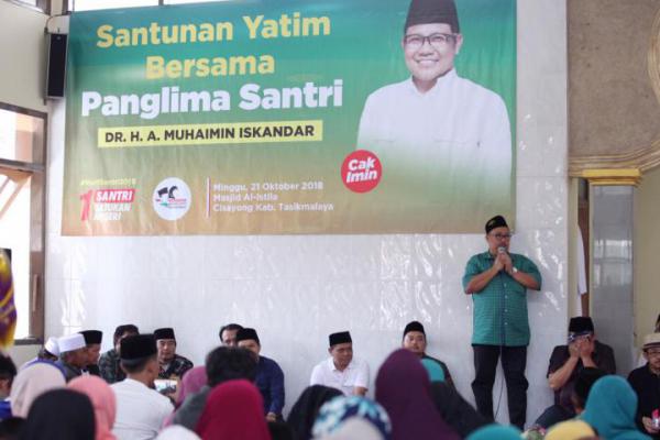 Peringati Hari Santri 2018, PKB Santuni 500 Yatim Piatu