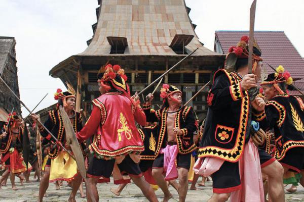 Ya`ahowu Nias Festival Diikuti 600 Penari Tari Kolosal