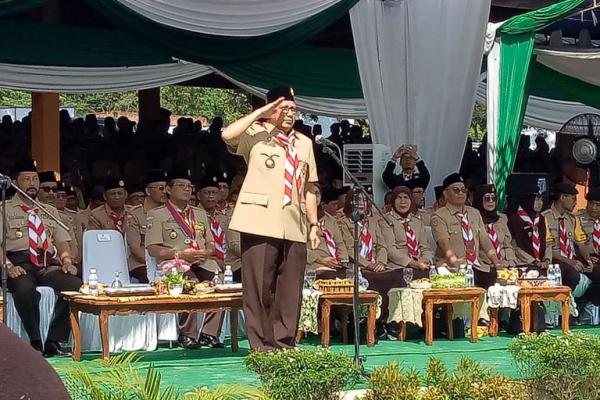 Buka Perkemahan Santri Nusantara, Menteri Agama Imbau Pesantren Jadi Pelopor Patriotisme
