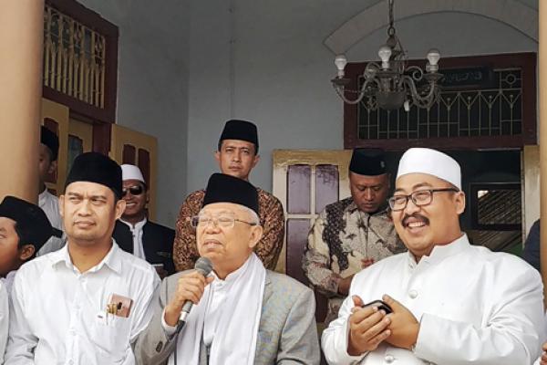 Kiai Ma`ruf: Saya Orang Banten Pertama jadi Wapres