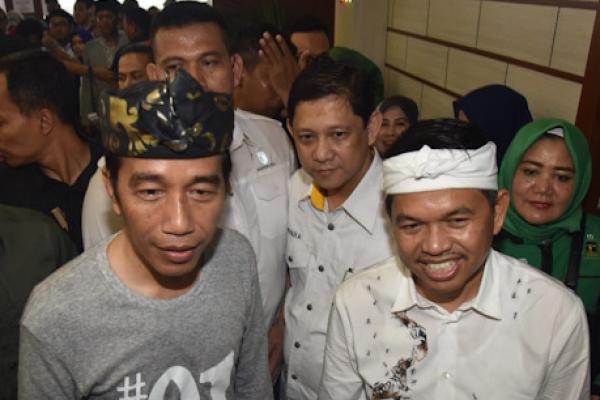 Jokowi Optimis Bisa Menang di Jabar, Asal..