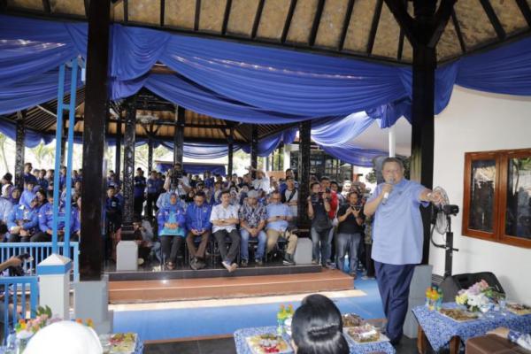 Nyapres Dua Kali, SBY: Tak Pernah Maksa Ketum Parpol Kampanyekan Dirinya