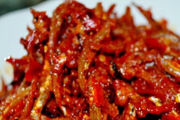 Teri Bumbu Balado