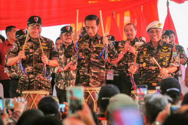 Presiden Buka Jambore Keluarga Besar FKPPI di Bumi Perkemahan Ragunan