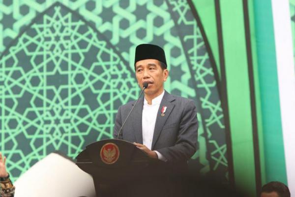 Jokowi: Muslimat NU Gambaran Kemajemukan Indonesia