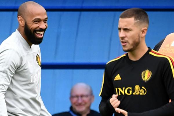 Hazard Ingin Henry Kembali jadi Staff Pelatih Timnas Belgia