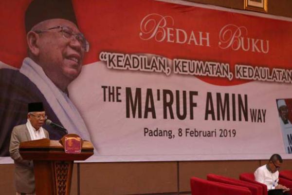 Dihadiri Sejumlah Tokoh Sumbar, Kiai Ma`ruf Gelar Bedah Buku