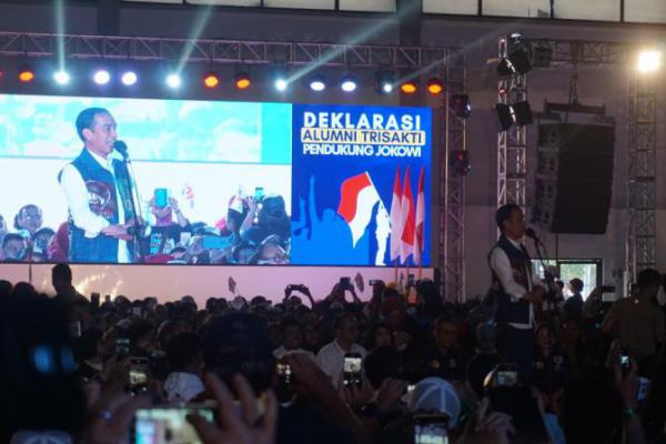 Di Depan Ribuan Alumni Trisakti, Jokowi: Pemimpin Harus Berpengalaman