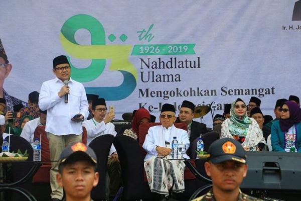 Cak Imin: Kiai Ma’ruf Amin Jadi Cawapres Bukti NU Pilar Penting Bangsa