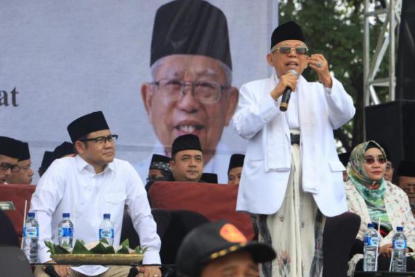 Kiai Ma’ruf Amin Optimis Menang 70 Persen di Depok