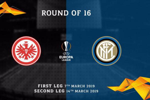 Inter Milan Ditantang Frankfurt di Babak 16 Besar Liga Europa