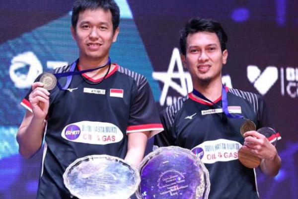 Jelang Indonesia Open 2019, Hendra/Ahsan Target Semifinal