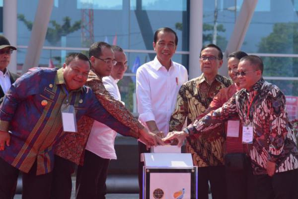 Presiden Jokowi Resmikan Pelabuhan Sambas Sibolga