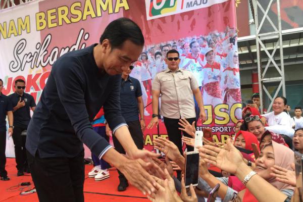 Hadiri Rapat Konsolidasi Tim Pemenangan, Jokowi Urai 3 Pesan