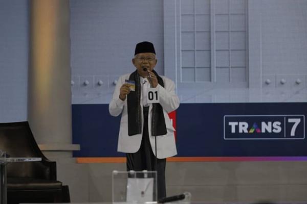 Ma`ruf Amin: Kalau Kami Menang, Semua Dirangkul