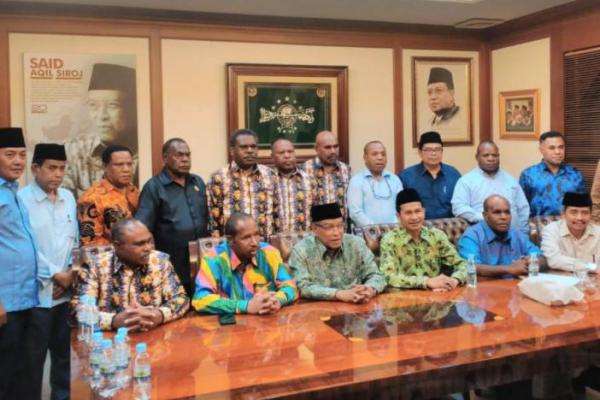 Sambangi PBNU, Majelis Rakyat Papua Curhat Persoalan Radikalisme Agama