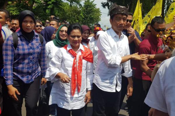 Kampanye di Lhokseumawe, Jokowi Sapa Pendukungnya Pakai Bahasa Aceh `Peuhaba`