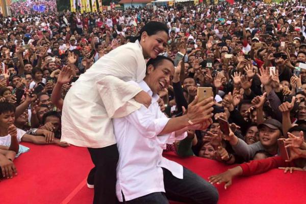 Cetak Sejarah, Jokowi Capres Pertama Kampanye Akbar di Dumai