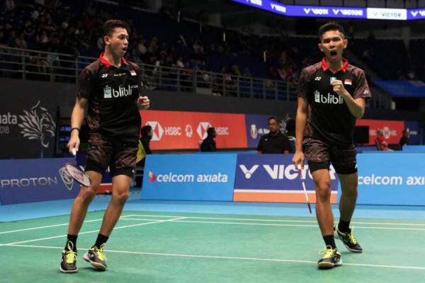 Duel Sesama Indonesia Loloskan Fajar/Rian ke Semi Final Malaysia Open 2019