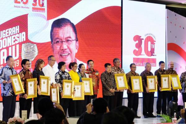 Sejumlah Menteri Kabinet Kerja Raih Penghargaan Anugrah Indonesia Maju 2019