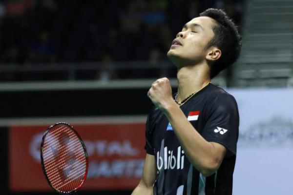 Anthony Ginting Melaju ke Babak Final Usai Tundukkan Chou Tien Chen