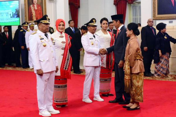 Presiden Jokowi Lantik Gubernur dan Wakil Gubernur Maluku