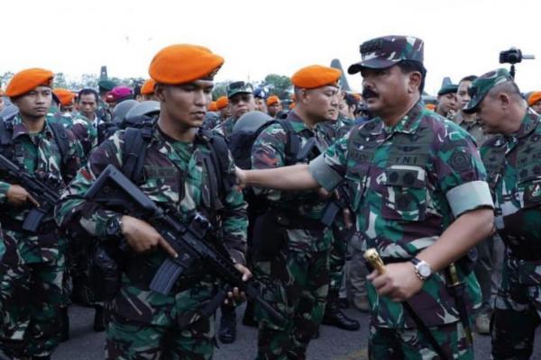 Panglima TNI Dorong PPRC Tingkatkan Kemahiran Tempur dalam Berbagai Misi