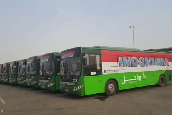 Seluruh Jemaah Haji Indonesia Dapatkan Layanan Bus Shalawat