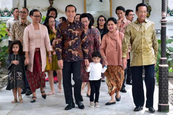 Presiden Jokowi Silaturrahmi Lebaran ke Keraton Yogyakarta