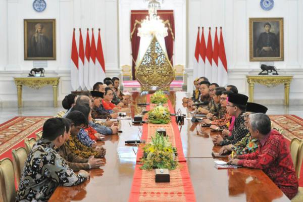 Presiden Jokowi Himpun Aspirasi dari Asosiasi Pengusaha Mikro dan Kecil