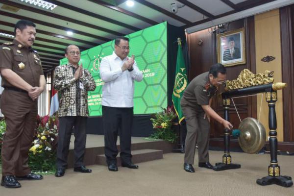 Menteri Eko Sandjojo dan Jaksa Agung HM Prasetyo Luncurkan Aplikasi Jaga Desa