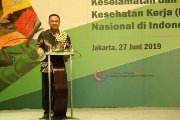 Pejabat Kemnaker Handiri Peluncuran Profil dan Portal K3 Nasional di Jakarta
